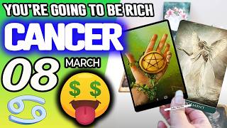 Cancer ♋💲💲YOU’RE GOING TO BE RICH 🤑 horoscope for today MARCH 8 2026 ♋ #cancer tarot MARCH