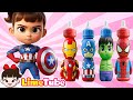 Superhero Finger Family ‍ ‍ ‍ ‍ ️ Fun Nursery Rhymes Songs For Kids