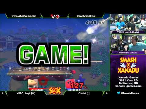 S@X Weekly - Chudat (Kirby) Vs. VGBC | Logic (Olimar) SSBB Grand Finals - Super Smash Bros. Brawl