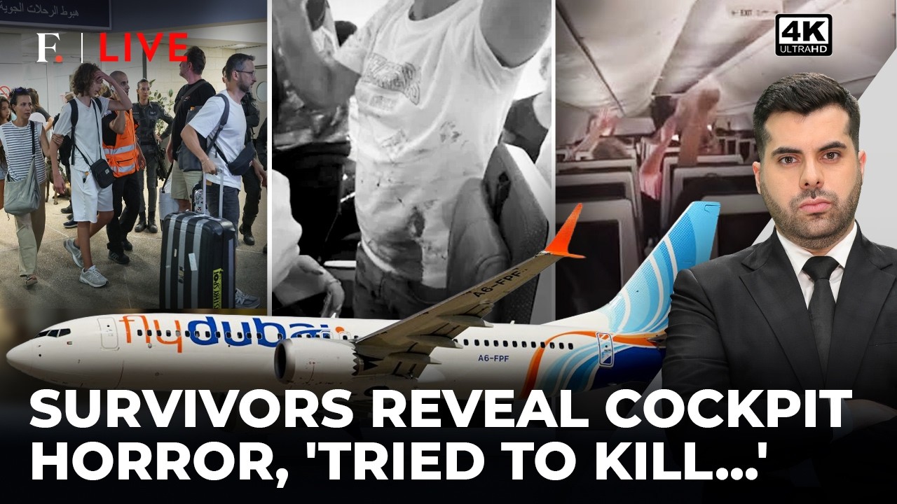 Passengers Reveal Terrifying Moments: Attacker Wanted To ‘Kill’, ‘Crash’ Flight | Firstpost Live |4K