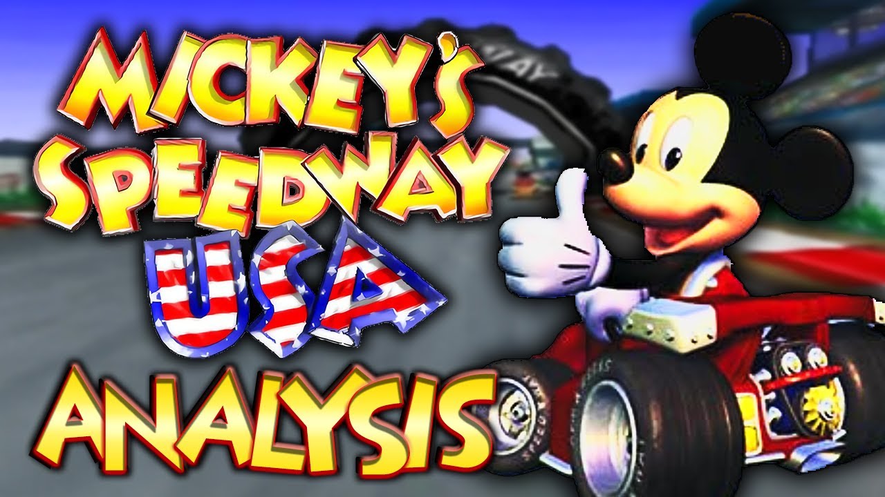 Rare's Overlooked Kart Racer on N64 Mickey's Speedway USA