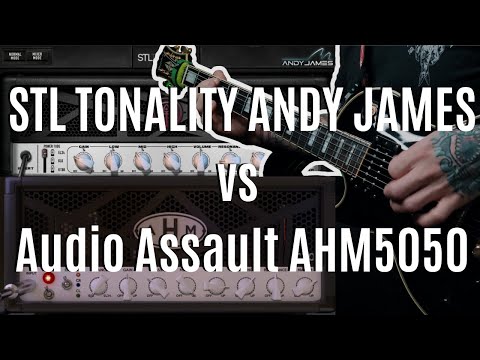 🧐 Audio Assault AHM5050 vs STL Tonality Andy James ( EVH5150) | Plugin Comparison | Drop C