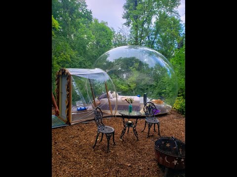Star Gazing Bubble Camp