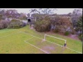 Magpie Eye To Eye With Drone Camera
