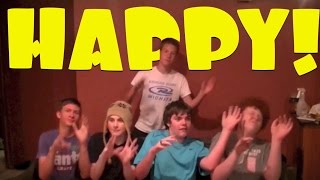 Happy! (Andrew&#39;s official music video for the song that we found)