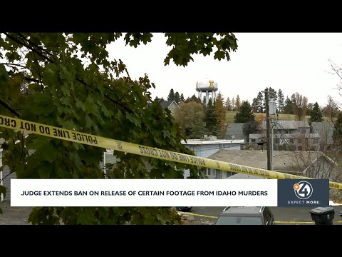 Judge extends ban on release of certain footage from Idaho murders