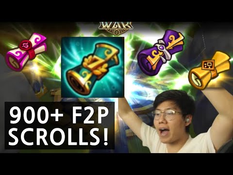 900+ SCROLLS Birthday SUMMON FOR R4 Aka AWESOMEDUDER (F2P BTW) - SUMMONERS WAR