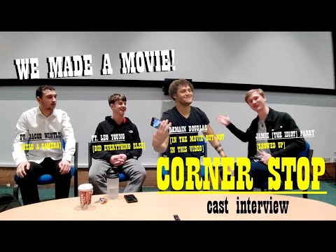 Corner Stop: Cast Interview (f.t Leo Young, Jacob Wintle)