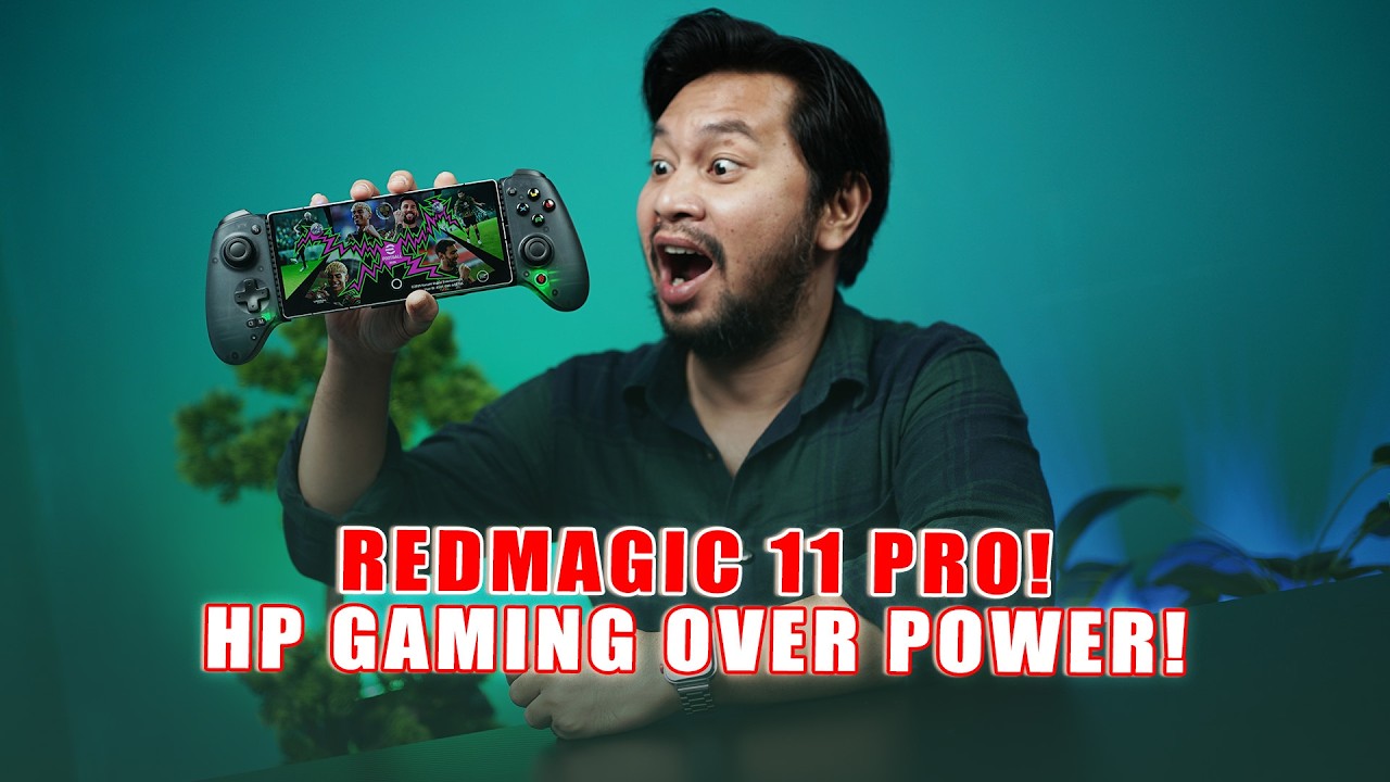 HP Gaming Pertama dengan Liquid Cooling di Dunia! Unboxing REDMAGIC 11 Pro Indonesia!