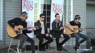 The New Cities - &#39;The Hype&#39; Live Acoustic @ KISSFM Backyard BBQ Winner&#39;s