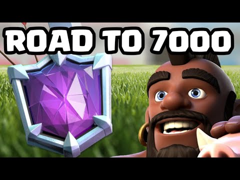 Road to 7000 trophies🏆 (1/6) | 2.6 Hog Cycle Tips | Ladder push with 2.6 Hog
