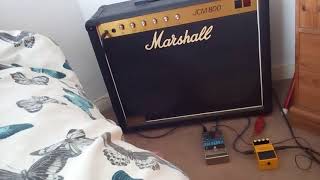 Video thumbnail for Marshall JCM 800. (4104) quick test. by Ron Leslie