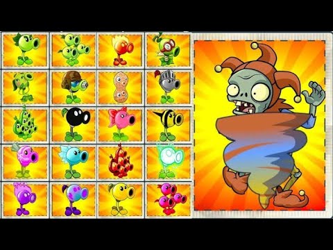 Which Pea Plant Can Kill Jester Zombies Using Plant Food 🔥 | Experiment 🧪 | Plants Vs Zombies 2 🌼 |