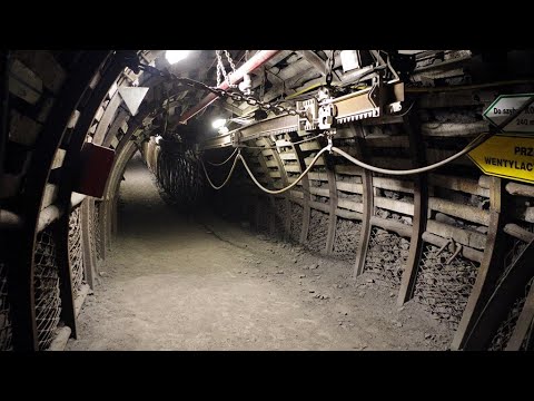 Mroki kopalni Guido w Zabrzu (355 metrów)