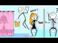Stickman Puzzle Mr Long Hand Gameplay Walkthrough Level 1 30 Stickman Brain Puzzle Game