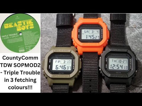 COUNTYCOMM MARATAC TDW SOPMOD2 watch review and watch giveaway!!