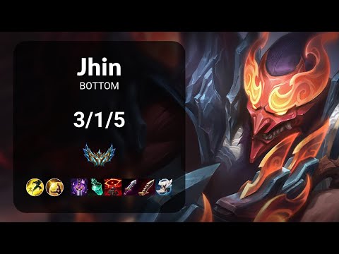 Jhin vs Kalista BOTTOM - KR CHALLENGER Patch 14.24