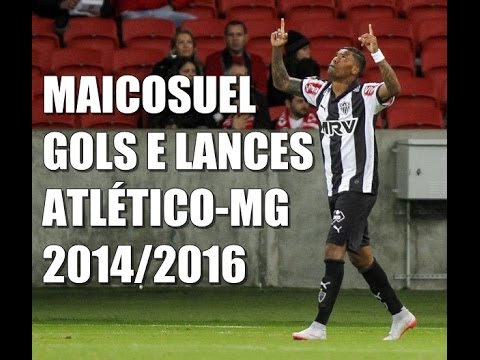 Maicosuel - Gols, Assistências e Jogadas: Atlético-MG (2014/2016) HD