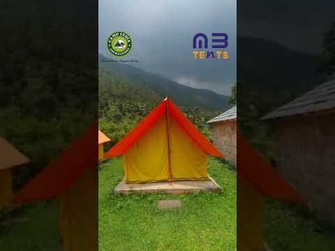 Pvc yellow ep ip tent, for outdoor