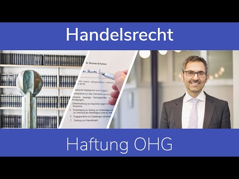 Haftung OHG | Handelsrecht