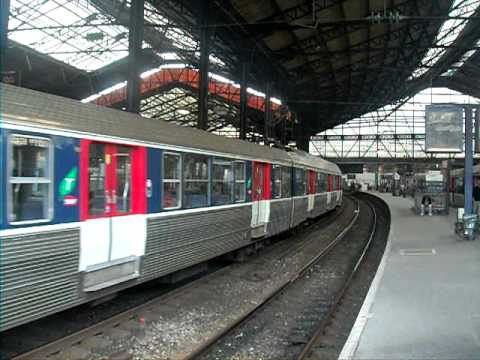 SNCF Class Z 6400 arrives into Paris st Lazare