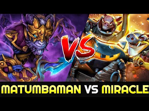 MATUMBAMAN Riki vs MIRACLE Techies - Ex-Liquid Carry Battle 7.25 Dota 2