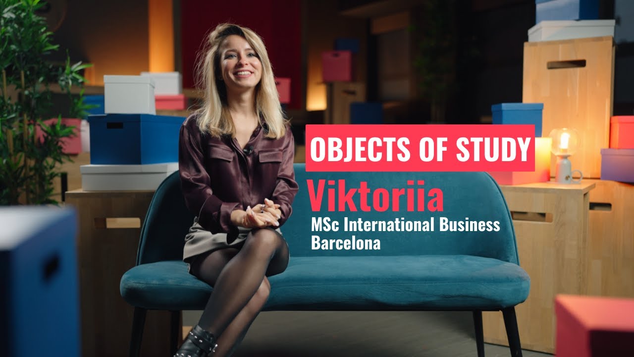 Meet Viktoriia, a student in the MSc International Business at TBS Education in Barcelona.