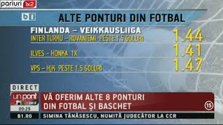 Alte ponturi: Fotbal si baschet, 8 pronosticuri!