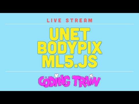 ライブストリーム #184: ml5.js を使った uNet と BodyPix (Live Stream #184:  uNet and BodyPix with ml5.js)