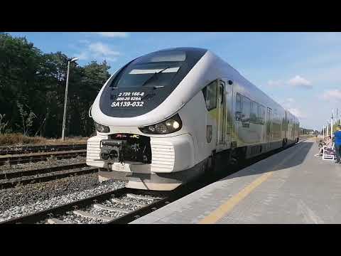 przyjazd pierwszego pociągu polregio z Zielonej Góry do guben i na odwrót