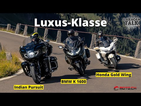Viel zu schwer? BMW K 1600 Grand America vs. Honda Gold Wing Tour vs. Indian Pursuit