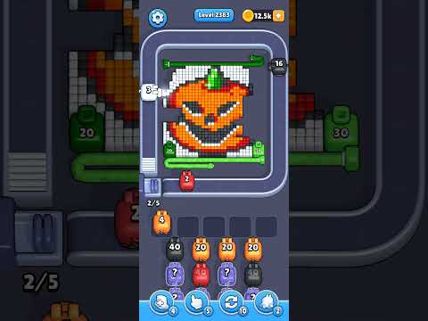 Pixel Flow Level 2383 Walkthrough