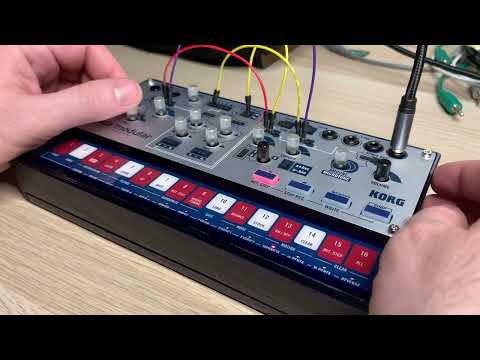 Percussive Dual Oscillator Patch // Korg Volca Modular