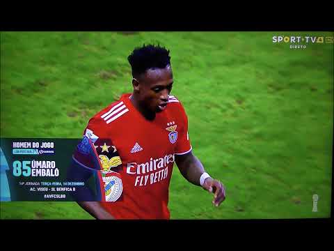 2021-12-14 Academico de Viseu,0 - Benfica B,1 Liga 2 Resumo