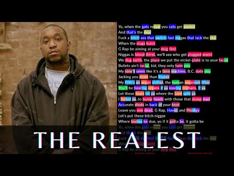 Kool G Rap on "The Realest" | Rhymes Highlighted