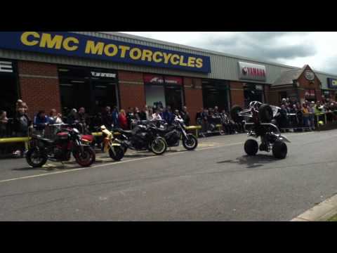 Quad bike Stunt show insane