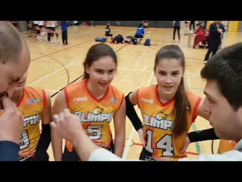 Prvenstvo Hrvatske za najmlađe kadetkinje U13 OK OLIMPIK vs. OK SPLIT 3:0 prvi set