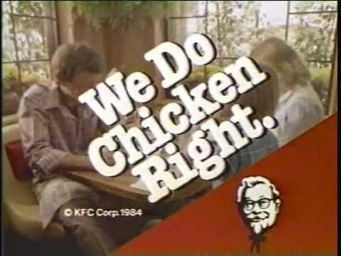Kentucky Fried Chicken commercial - 1984