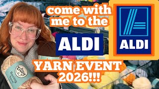 Come with me to the ALDI YARN EVENT 2026!!!