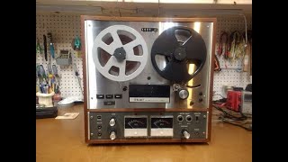Video thumbnail for 1967 Teac A-4010S Reel to Reel Restoration by mguess