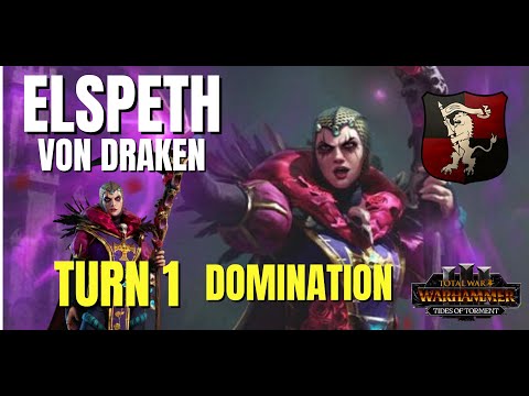How to Dominate Turn 1 with Elspeth Von Draken | The Empire Beginner Guide - Warhammer 3