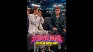 Tom Holland Beat Zendaya in This Game 😂🔥 #spiderman #tomholland #shorts