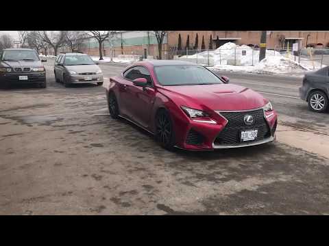Lexus RcF Straight pipe Exhaust