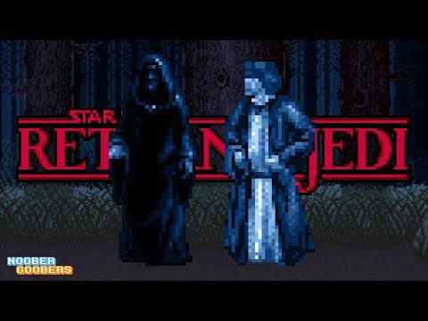 The Emperor Confronts Anakin After Return of the Jedi