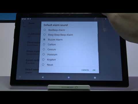 Teclast p20hd - Alarm Tones Presentation