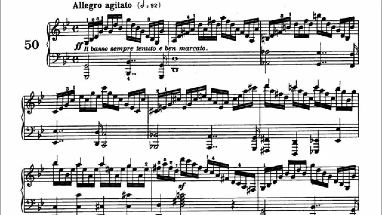 Czerny 50 Etude no.50 op.740 - Francesco Libetta (in tempo)