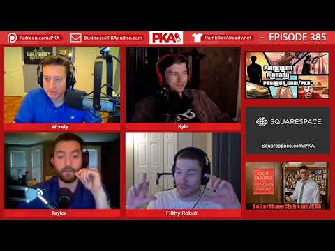 PKA 385 w/ Filthy Robot - Dark Side of Filthy, Woody is Superboy, Shark Bite Video