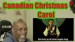 Mr. Giant Reacts Heather Dale: Huron Carol, in 4 languages