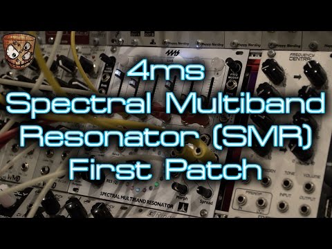 4ms - Spectral Multiband Resonator (SMR) - First Patch Video