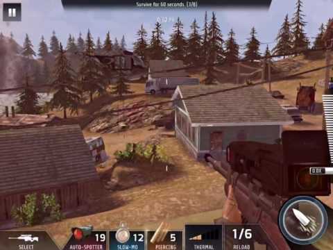 Kill Shot Bravo Region 13 Primary Mission 25 - Survive for 60 Seconds